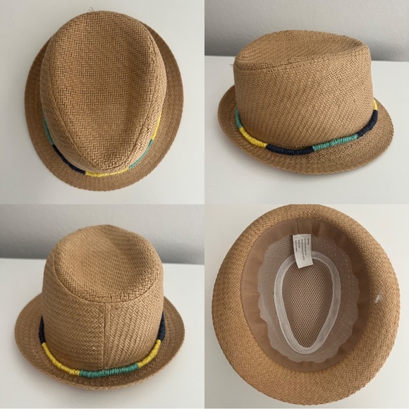 Set of 3 Girls Summer Straw Hats - Picture 10 of 10